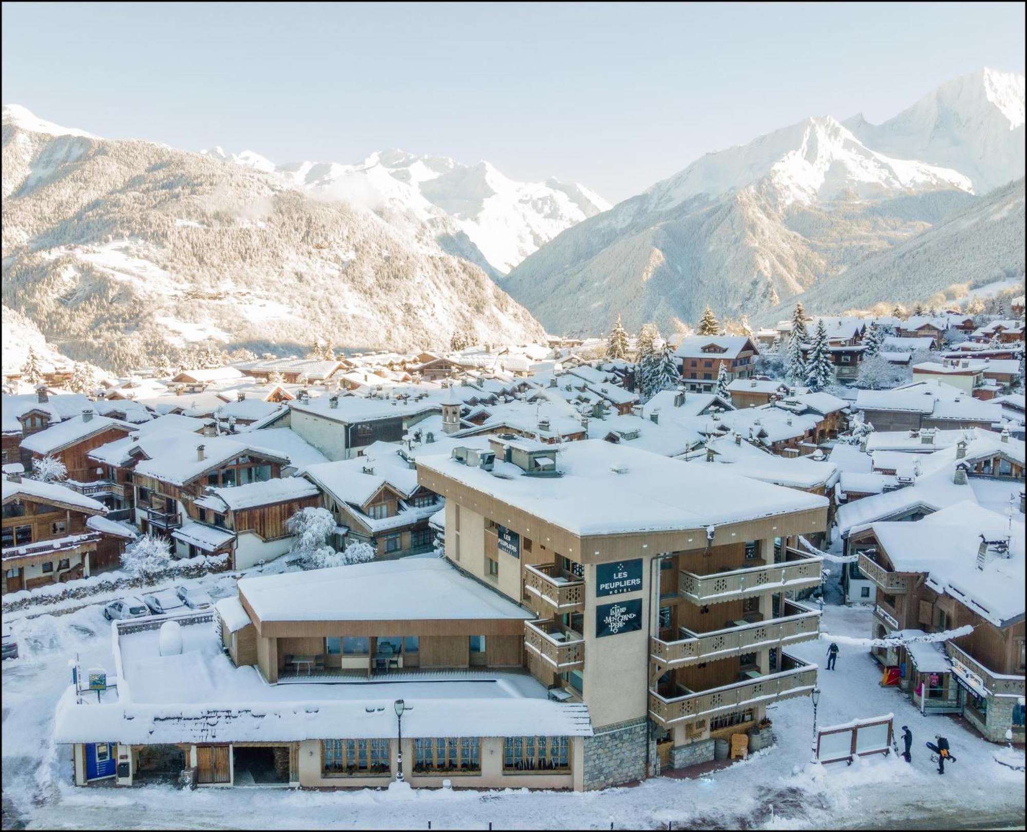 Hotel Les Peupliers Куршевель Экстерьер фото
